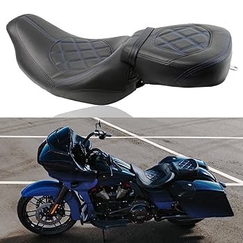 Amazon.com: Low-Profile Leather Seat Pillion Passenger Rider